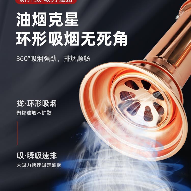 韩式烤肉排烟管吸排烟罩肉店烤商GCJ用吸烟管烧烤排风管设备烟道