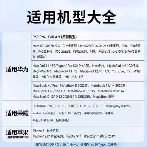 时途适用于YGH-88（为荣耀充电器时途原装快充mate60/70pro+magic6/Pura70/60适用于套荣耀gmaic双华口头6A数