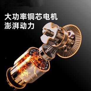 无刷锂电机角磨机多抛功能光JIH切割机打磨机动电钻家用工具电电