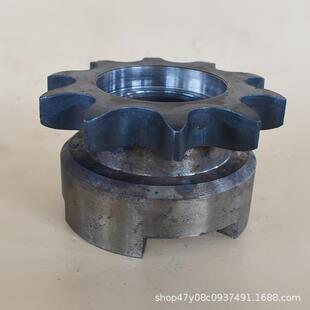 REO非定标304不锈钢链轮单排齿轮双来图制输送机提升传机动链轮