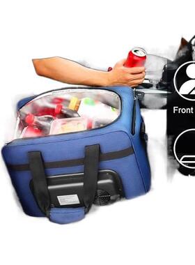 车载冷暖箱半导体双车向制冷制热便携可叠便折静音轻载冷94692藏