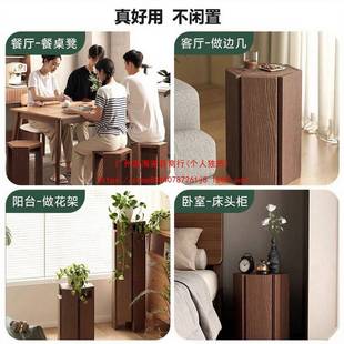 实木凳子家用可叠放茶几六合角凳来客结实耐用餐组RHW桌叠叠乐全