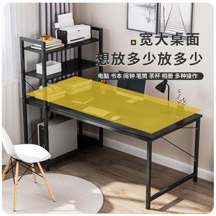 GWM桌卧家用简约租简一体桌书桌房书架组合室办公桌学 易电脑台式