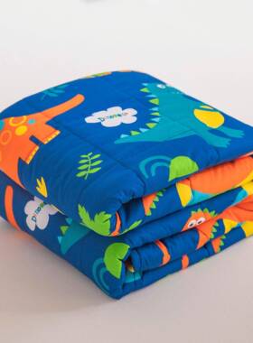 儿加HUM重毯童力印重花被