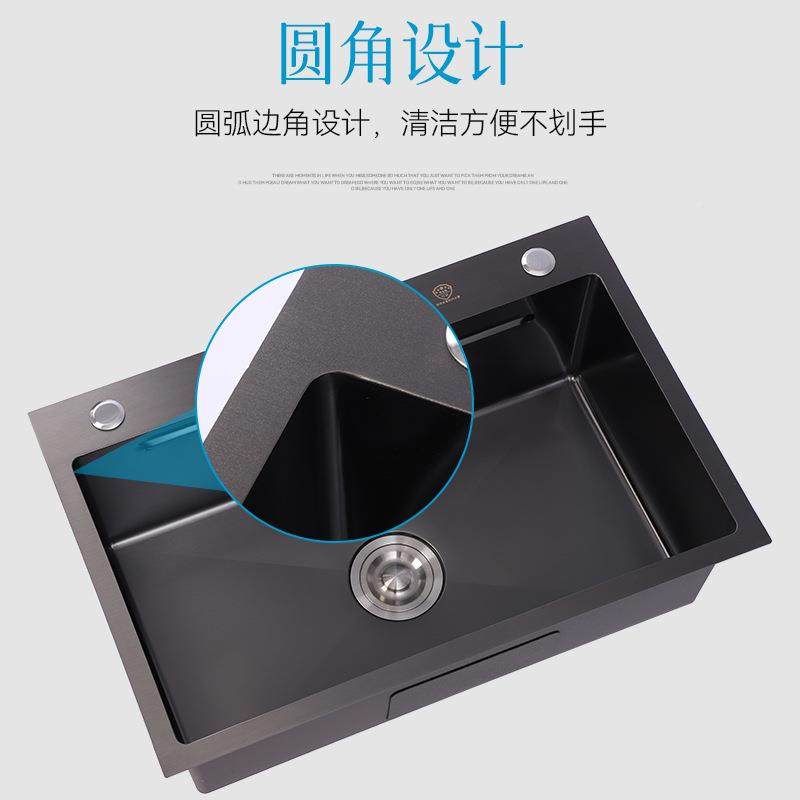 厂家直供45黑金LAL钢洗菜池不锈钢水加厚厨房水6槽8单槽槽洗碗池,金属材料及制品,其他金属制品,淘宝优惠券,粉丝福利购,淘宝优惠卷