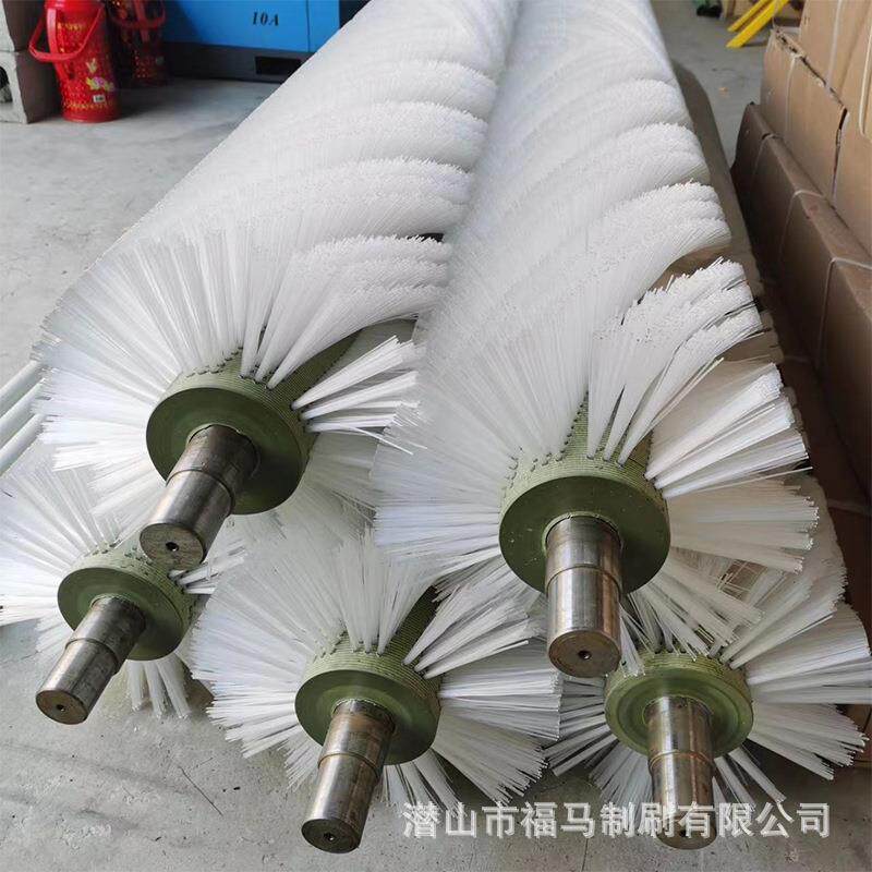 尘果蔬清龙OOB虾洗除抛光机硬毛耐磨辊刷魔芋清洗毛刷辊滚筒毛刷