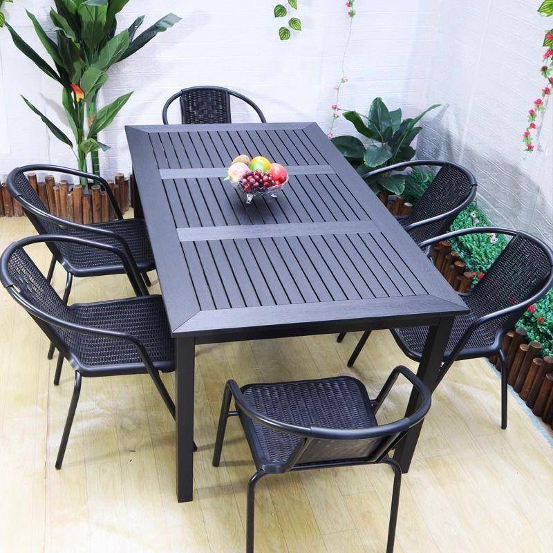 户外椅台庭院全套带伞露天露台花园休OMR闲茶室内外椅桌子小几阳