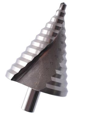 LMN6-60mm螺旋阶梯钻速开孔器打孔工具三高角宝柄塔钻钢头三角柄