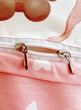 133x11672全棉印花四件套性纯棉清新活印花套件小斜纹全四棉件套