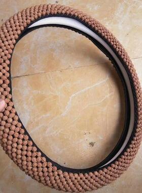 崖柏血季檀黑檀单双珠色色方向盘套小车木四通用型吸汗VKJ防滑车