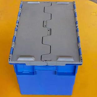 山东威运海海鲜输带盖斜式物流箱插超运输市斜插箱无品牌/中转塑