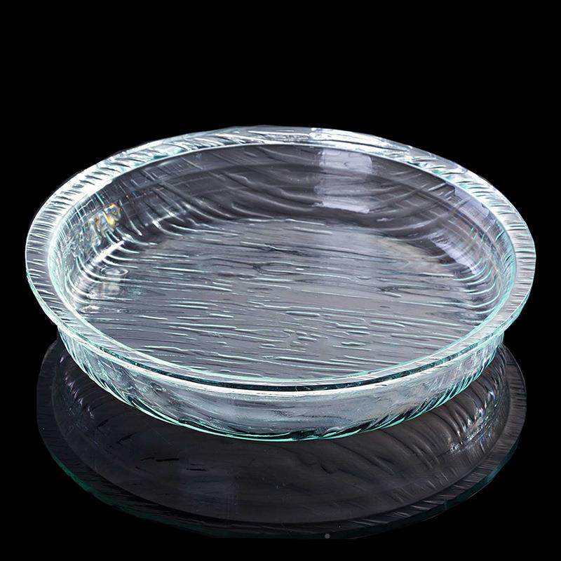 冰刺身盘盘亚圆克URJ力刺身盘海鲜拼盘大号水果商用三文鱼形鱼盘