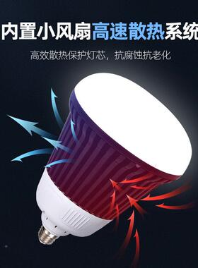 厂房F77M9STSlewd灯泡e1002亮00w螺口e2740超家用仓库照明大功率