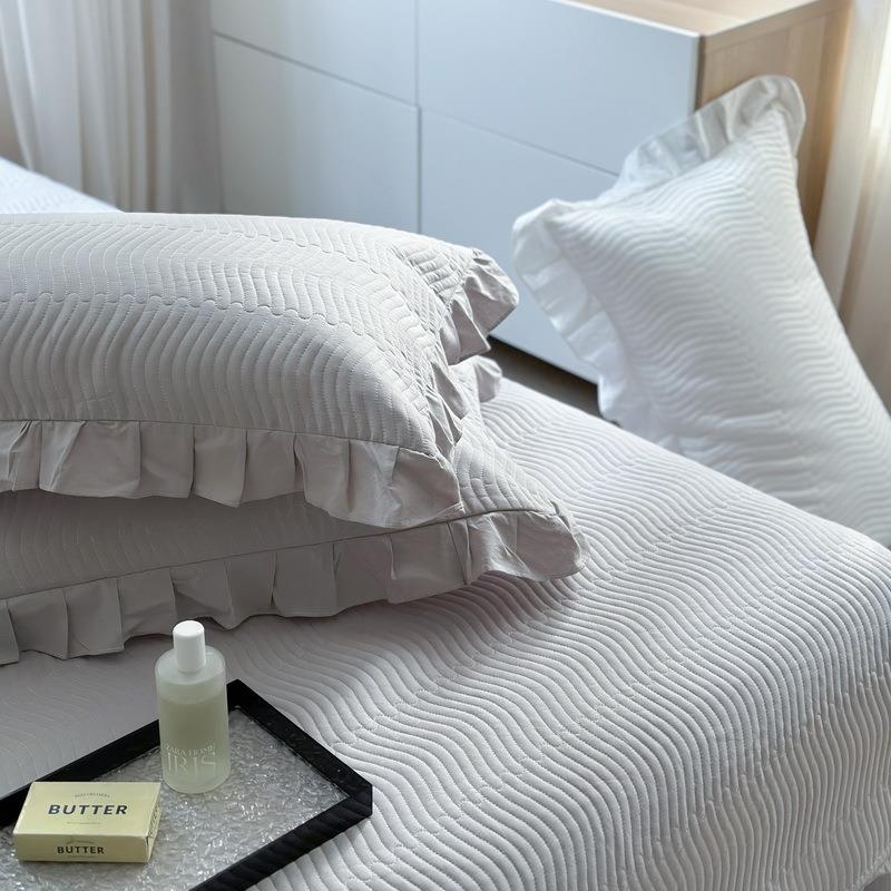 A床类纯棉床四季用通高端全棉榻榻米炕盖单人夹盖棉防滑单NNA三件