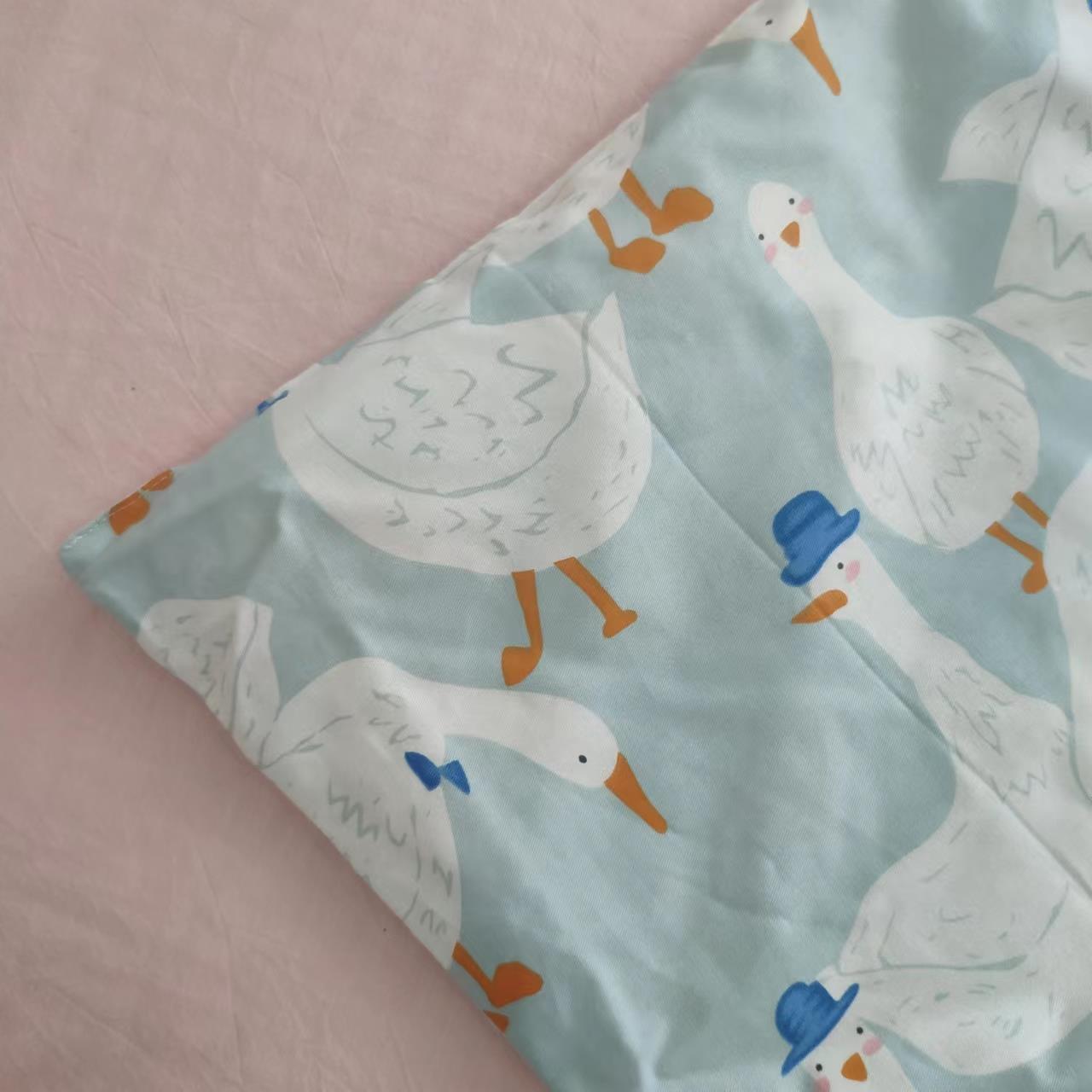 大白鹅全棉纯棉夏凉被空调被春秋薄被子单双人