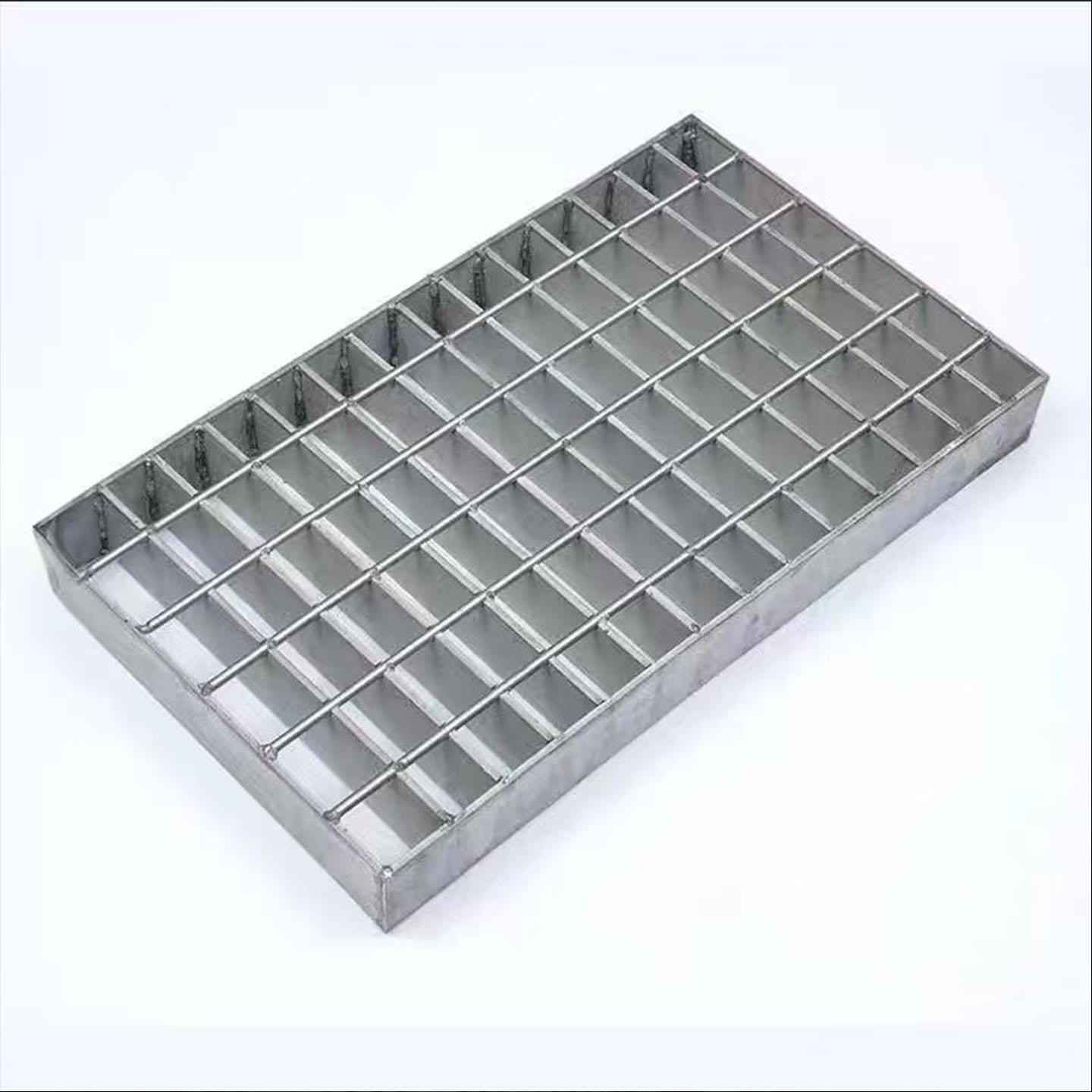 采购产品镀锌钢格栅板，排水沟盖，矩形网不锈钢格栅，平台楼梯台