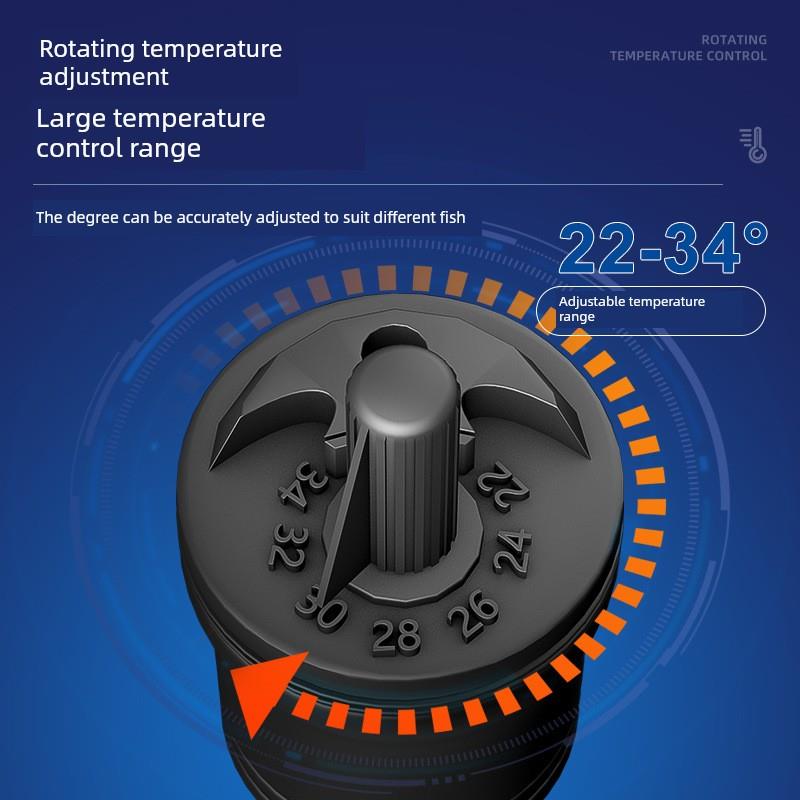 鱼缸加热棒自动恒温小型专用变频离水断电大型家用迷乌龟加温器