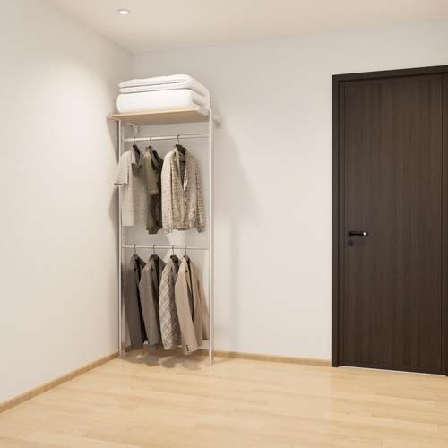 金属衣柜框架酷纳衣DIY开放式衣橱卧室全屋定制组装衣帽间