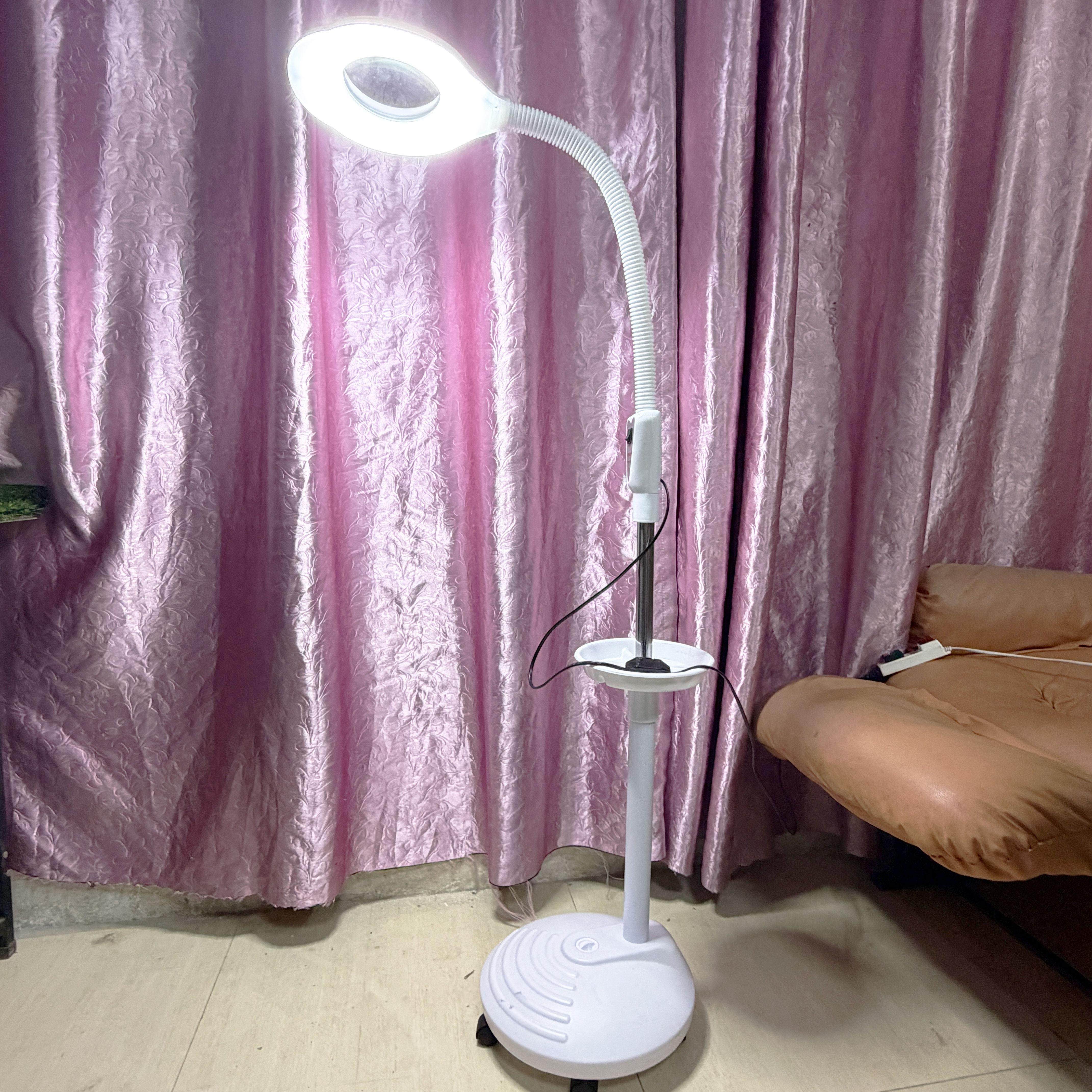 北欧风格LED落地美容灯 5年保固升降款无影冷光纹绣灯具