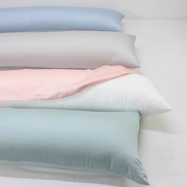 夏季天丝抱枕套圆柱长条枕套糖果枕换洗枕套睡觉夹腿抱枕套可定做