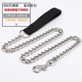 不锈钢狗炼 子防爆冲金毛遛狗绳小型中型大型犬牵引绳 炼