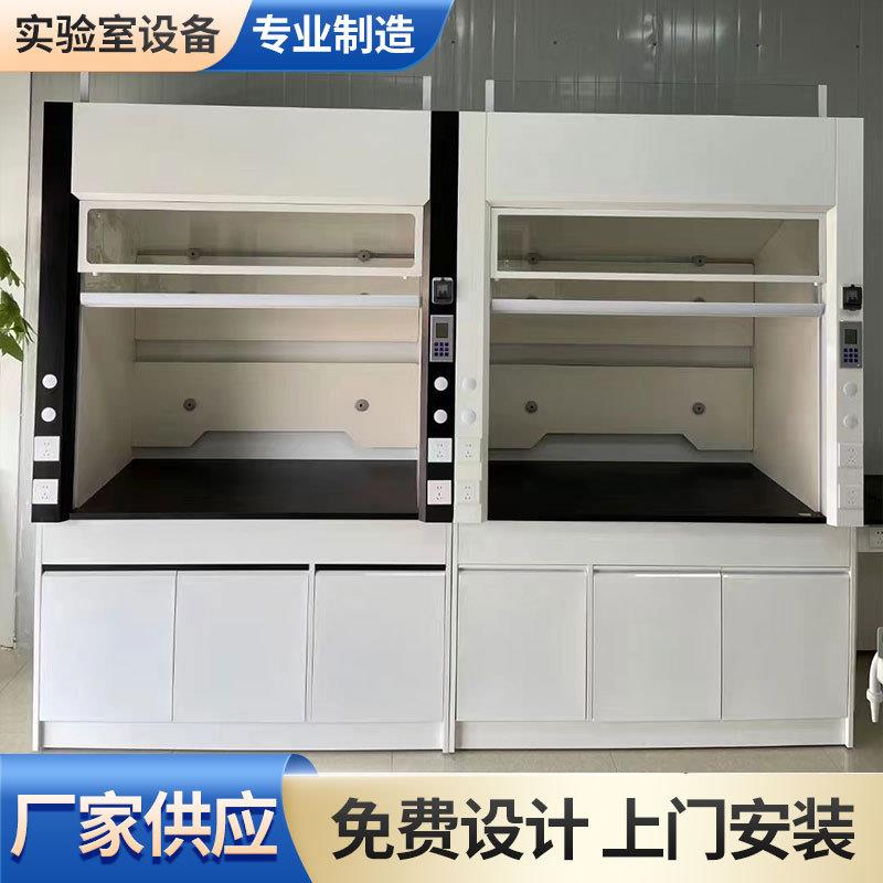 钢制实验室通风柜全钢制防腐蚀酸碱柜工作台实验桌排风全钢通风橱