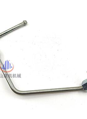 神SK130-钢8柴油泵高压共轨管高压KAG管D04FR发油动油机挖掘机配