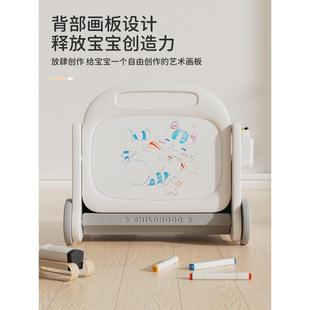 fc儿童书架宝宝绘本玩具收纳架桌面置物架落地家用可移动飘窗小书