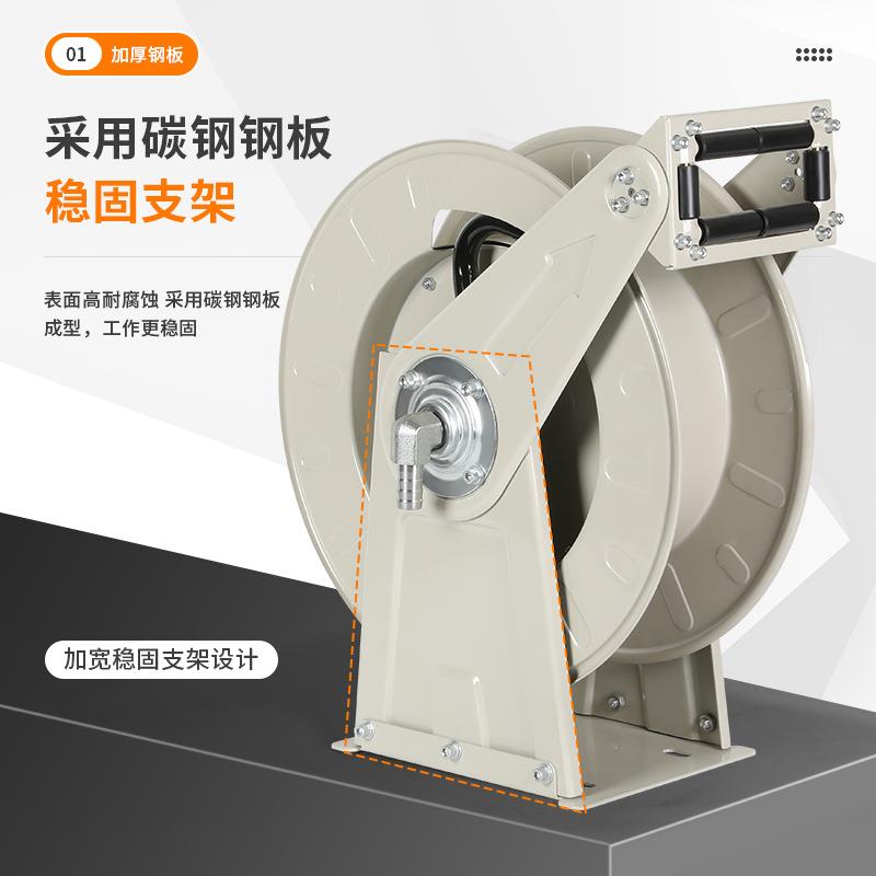 0加油机卷盘自动伸米卷管器6分1寸车载汽柴油管1015缩米AFT2米收