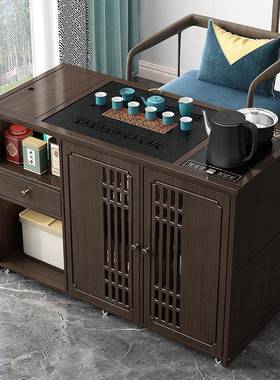 移动几小茶桌茶台4GR8ca7N非实木边车茶盘烧水壶一茶体茶茶水