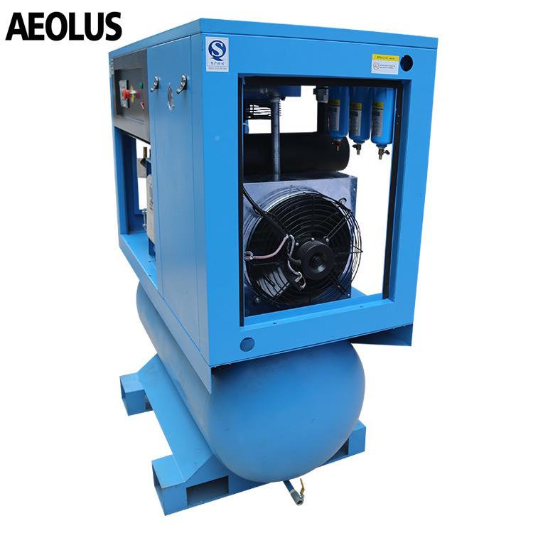 7.5kwATM-10A一式螺杆螺空压机喷砂用7.5KW杆压体机10HP空压缩机