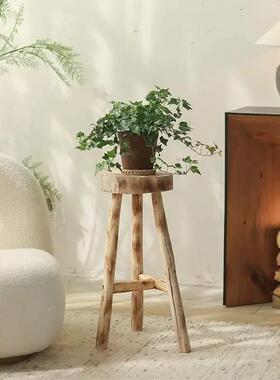 厂家销售手工打造原木实木木现代居简约家宿创意装饰CF18751家凳