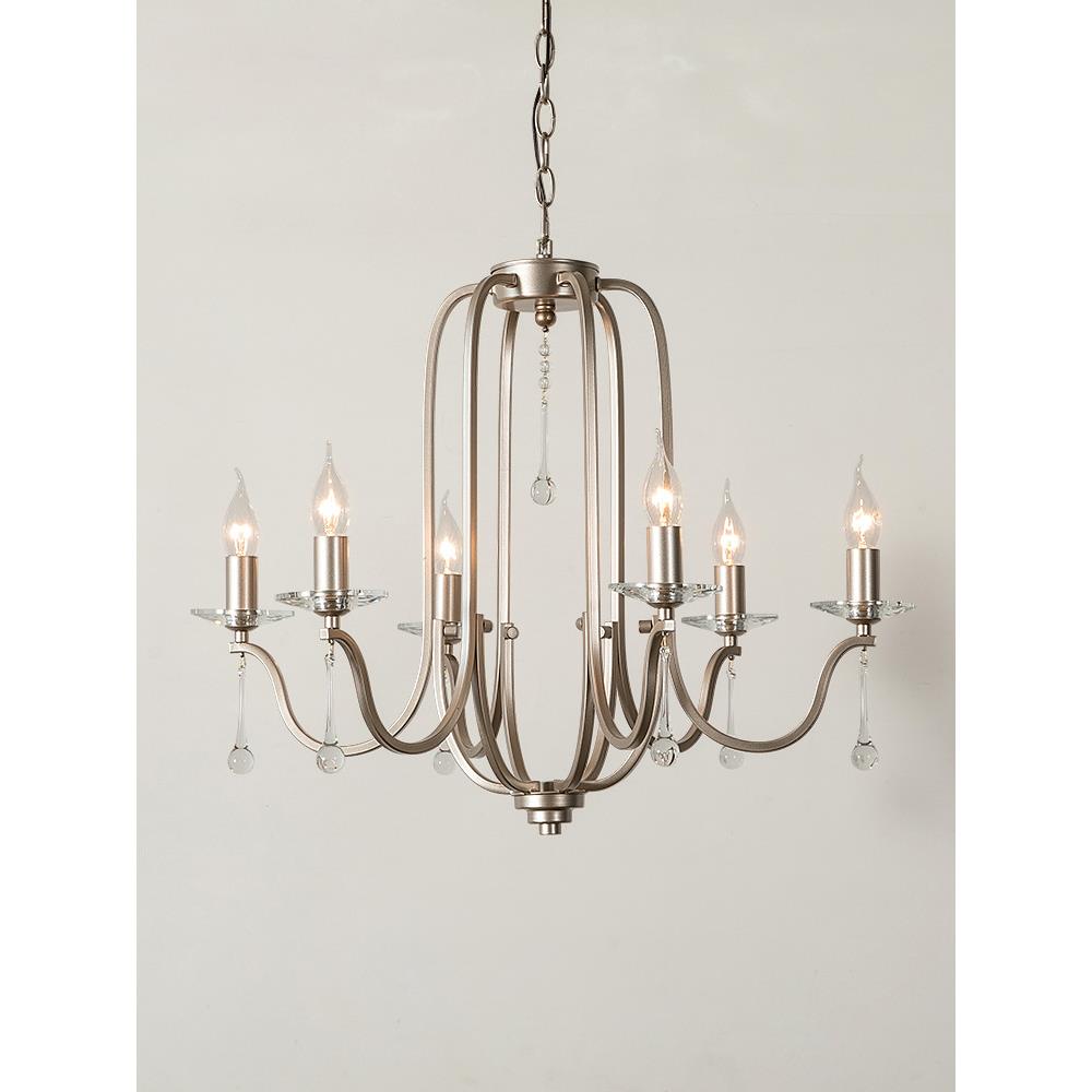 后现代客厅轻奢吊铁灯灯美式艺D9074-9创意时尚水师晶样板房设计