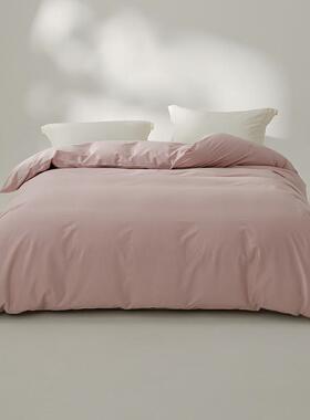 轻缎奢酒店风100支长绒棉被EH套单件纯棉贡被罩1x50200x2单30人双