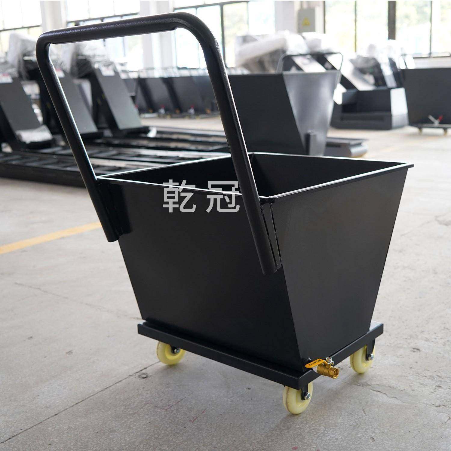 集排卸屑机小车机QG-DC730床废料输送铁屑车车间废料手屑式推自周