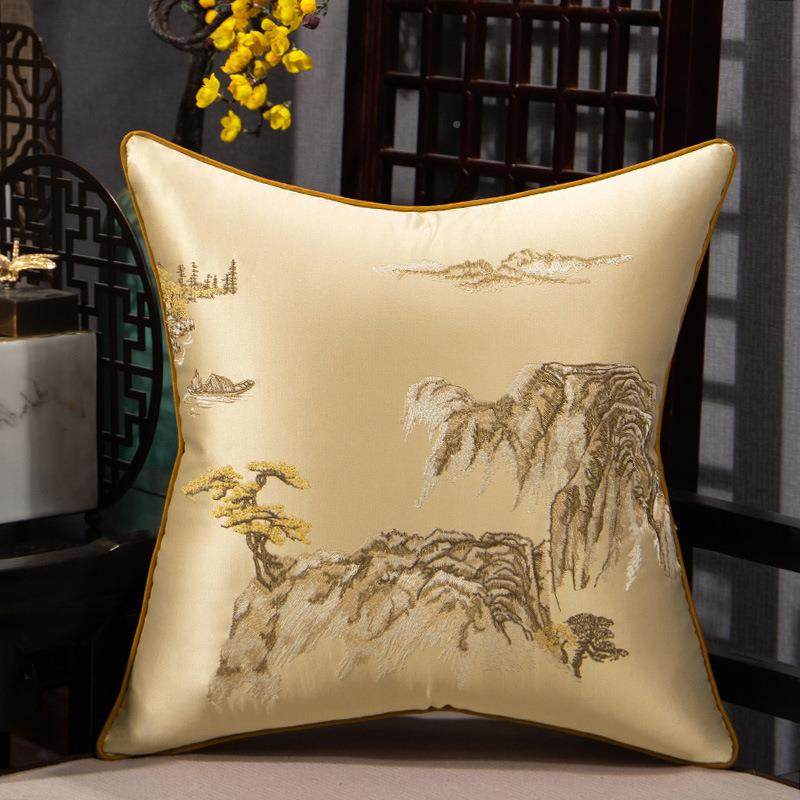 发GMN床靠抱新枕中式简约风沙景靠垫靠枕含头古腰典包芯风枕现代,居家布艺,抱枕被,淘宝优惠券,粉丝福利购,淘宝优惠卷