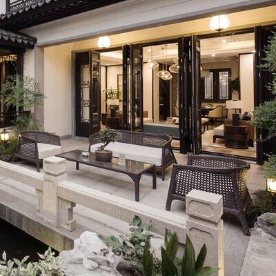 LBFHFALBFHFA-0050沙发室户外沙发庭院露台阳台-三人闲客厅组合藤