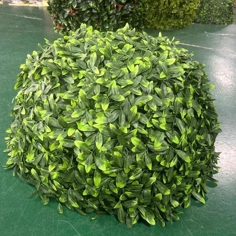 户外绿植盖井遮仿真米兰饰挡装饰品空心绿植球仿真植杜绿鹃草球装