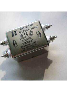 深圳电源滤波器单相通单阶用滤波器GA201-230ASO-55