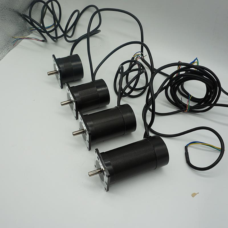 57BL直流无刷高速电机22W60W100W150W210W有霍尔电机24V调速马达