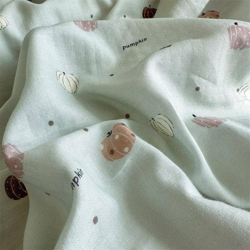 YF-2024-a类母婴级印纯被套单件a类双纱全棉花被罩床上用品棉南通