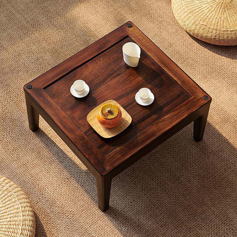 黑胡桃子木象棋围棋两用棋盘桌EPH下榻五子棋棋桌实木榻米飘窗小
