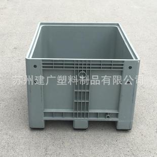 厂家直销1210大型闭塑料卡周板箱大型封叉车转箱MCM移动周转箱