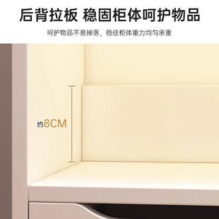家用书防落地置架书柜现代简约立柜客厅储物物柜小架窄HRZ柜尘陈