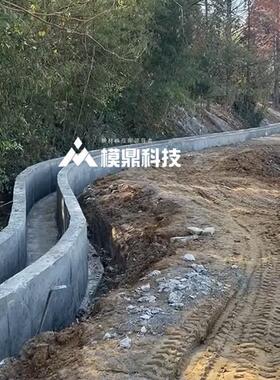 排水沟塑渠料模板水边沟塑钢模板塑模料板生路产厂家