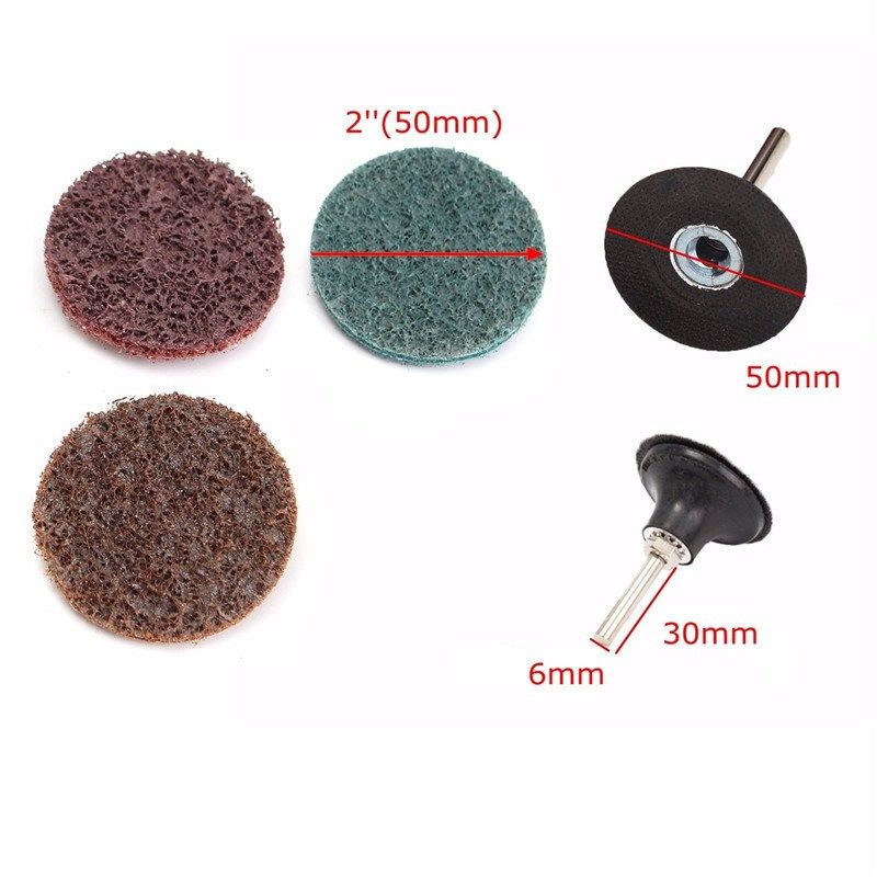 45PC百洁r布旋转托盘  纤维轮