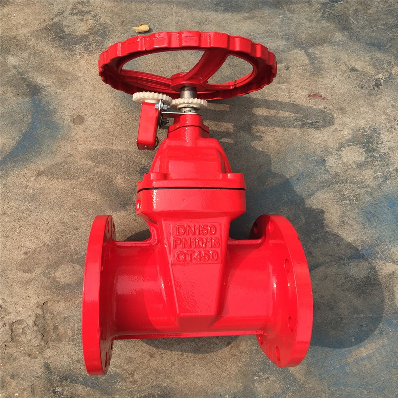 信号法兰闸阀 g软密封弹性座封闸阀球墨铸铁厂家供应河北XZ45X-16