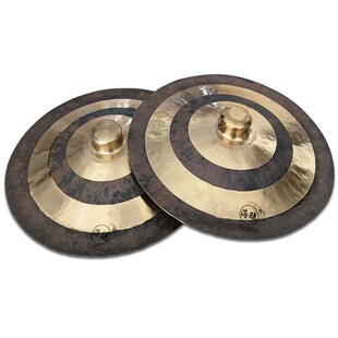 海鸥纯铜铙手工大铙青铜铙锣鼓镲铙响铜黑铙双色R铙大铜铙大钹广