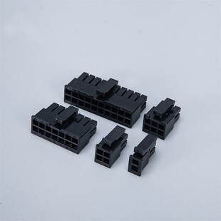 厂家供应MX3.0母壳双排连接器3.0mm间距43020 2x2UR小5558接插件