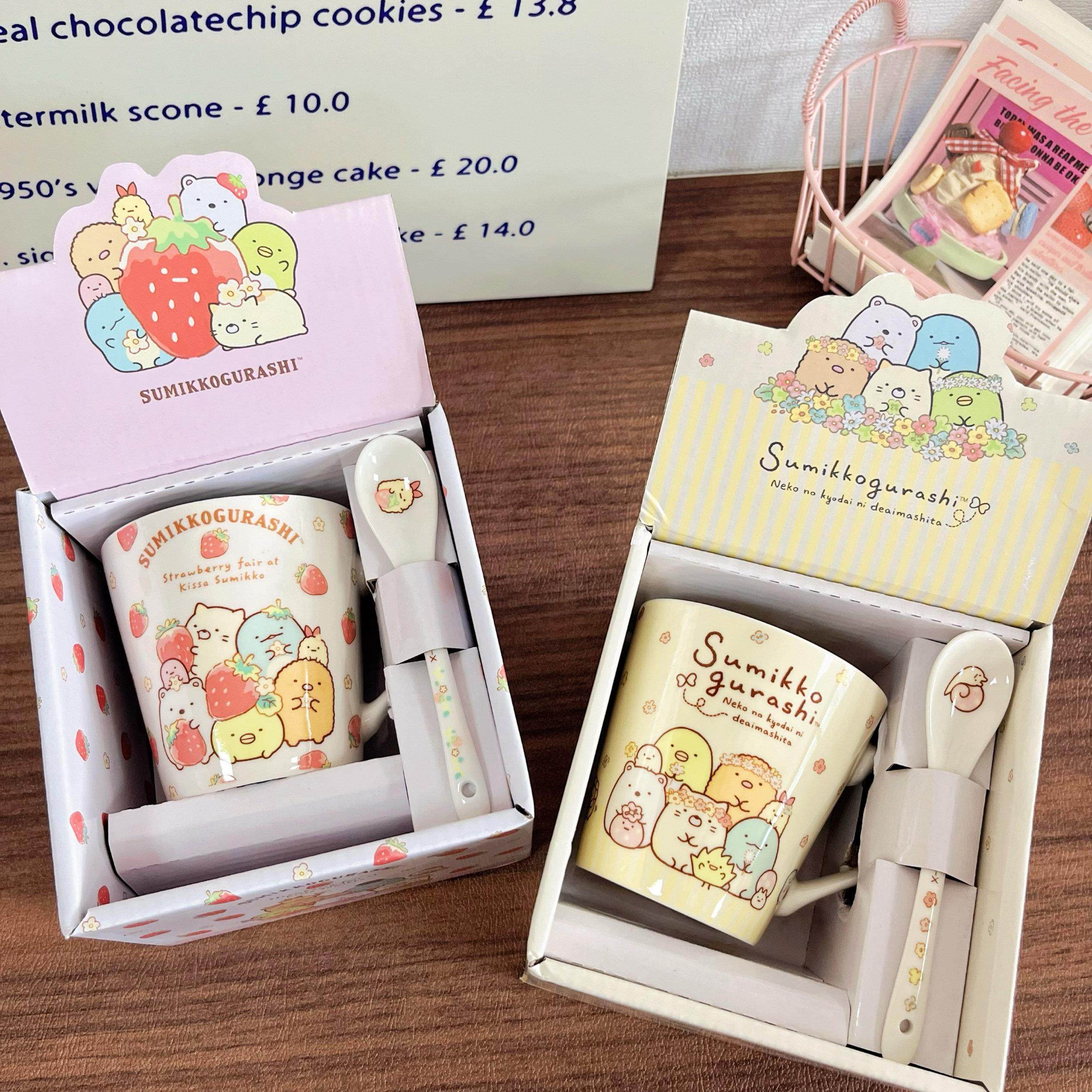 角落生物杯子马克杯带礼盒礼袋学生卡通陶瓷杯水杯家用咖啡杯送礼,餐饮具,随手杯,淘宝优惠券,粉丝福利购,淘宝优惠卷